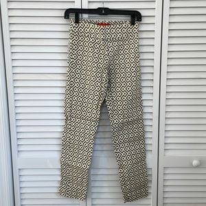 Krazy Larry Geo Print Cropped Pants